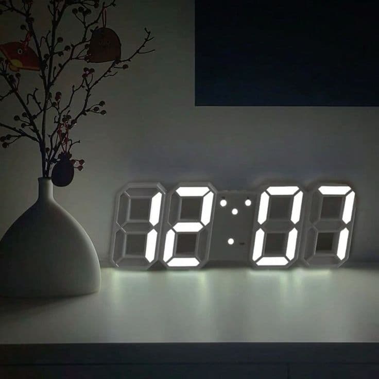 Led wall clock